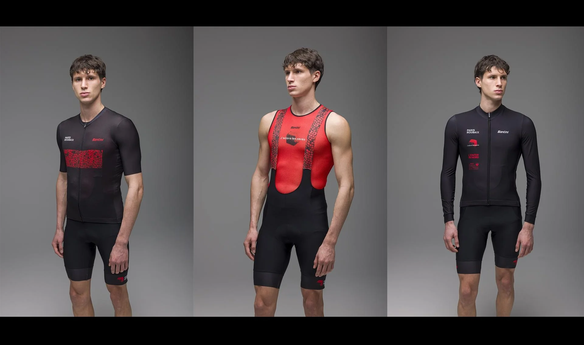 Pasión por los adoquines en la nueva línea Paris-Roubaix de Santini