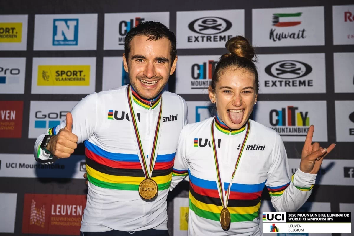 Perrin-Ganier y Medde conquistan los títulos mundiales de MTB XCE 2020