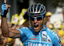 Alessandro Petacchi en  la Vuelta a Andalucia 2008