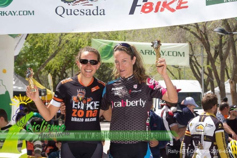 Podio para Cristina Muñoz (Bz Team) en Quesada