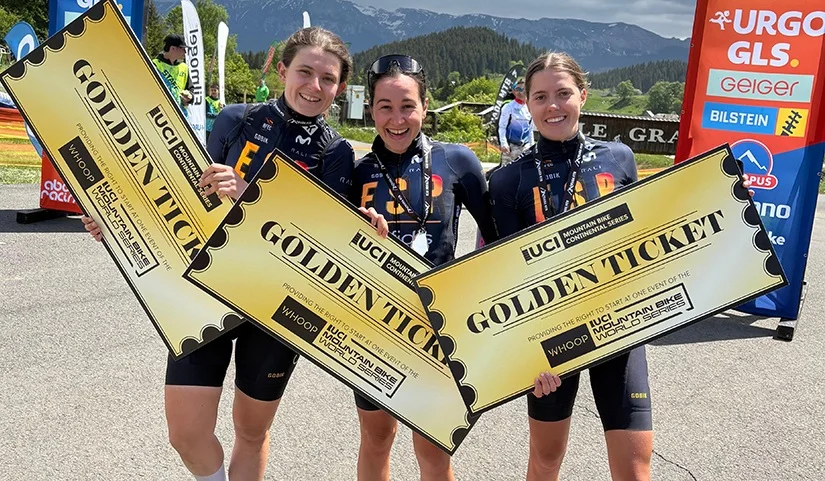 Podio histórico para las ciclistas de la Selección Española en la UCI Mountain Bike Continental Series de Rumanía