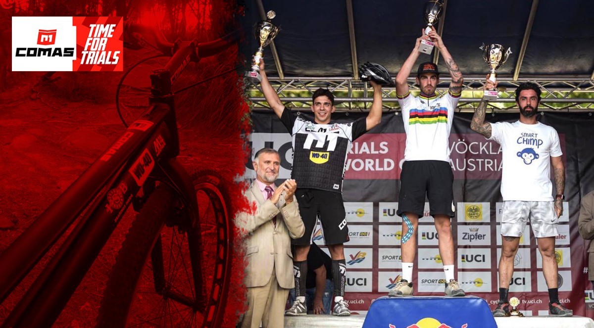 Podio para el Team bici ISB-COMAS en la UCI Trials World Cup