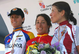 Leunda campeona de España por delante de Blazquez
