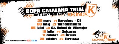 Pol Tarrés y Alba Hidalgo, nuevos líder de la Copa Catalana de Trial