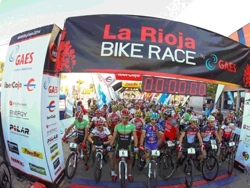 POWERBAR alimento oficial en la Rioja Bike Race