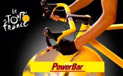 PowerBar sigue nutriendo a los corredores del Tour de Francia