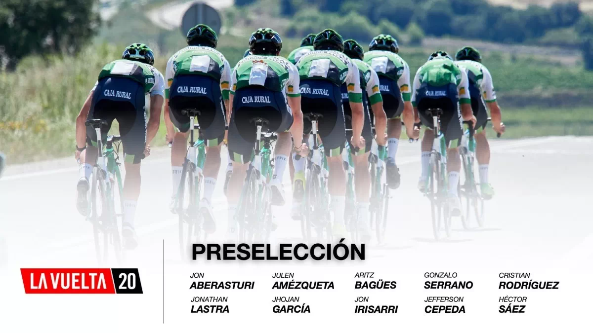 Preselección del Caja Rural-Seguros RGA para la Vuelta 2020