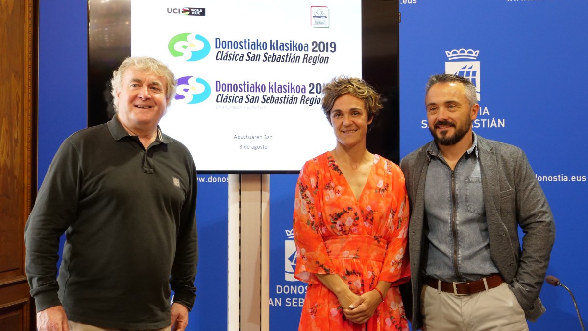 Presentación de la Clásica San Sebastián 2019