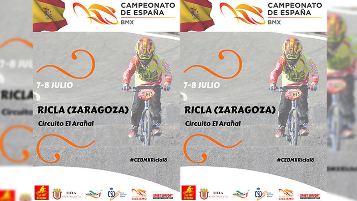 Presentación del Campeonato de España de BMX Ricla-Valdejalón