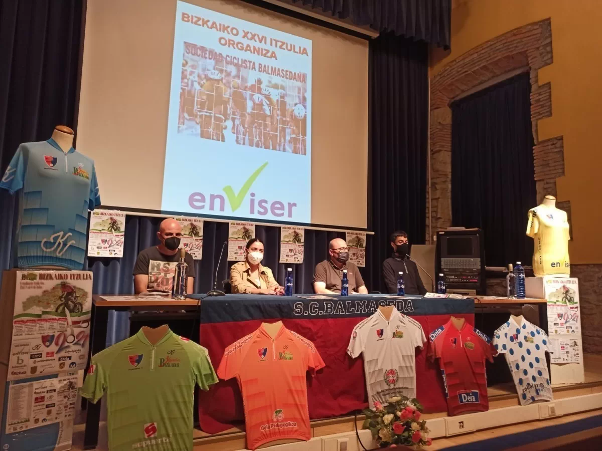 Presentada en Balmaseda la Bizkaiko Itzulia 2021