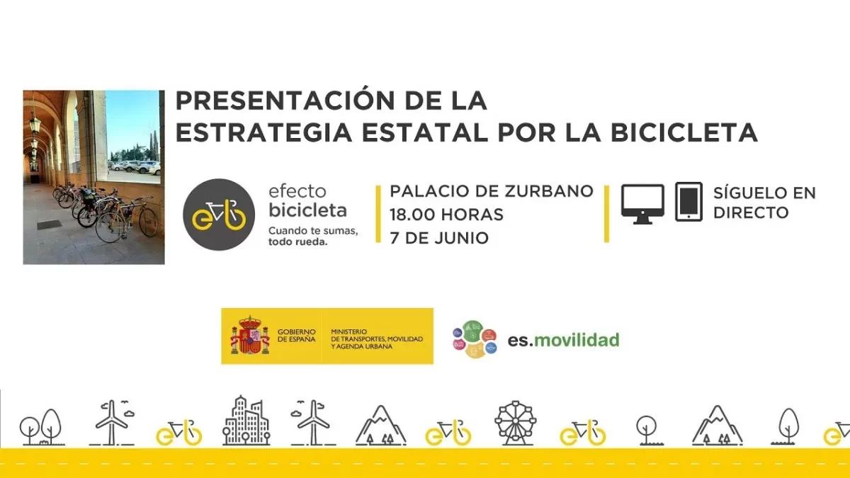 Presentada la Estrategia Estatal por la Bicicleta para impulsar su uso desde todos los ángulos