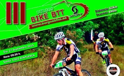 Presentado el cartel de la Burgos Bike BTT 2015