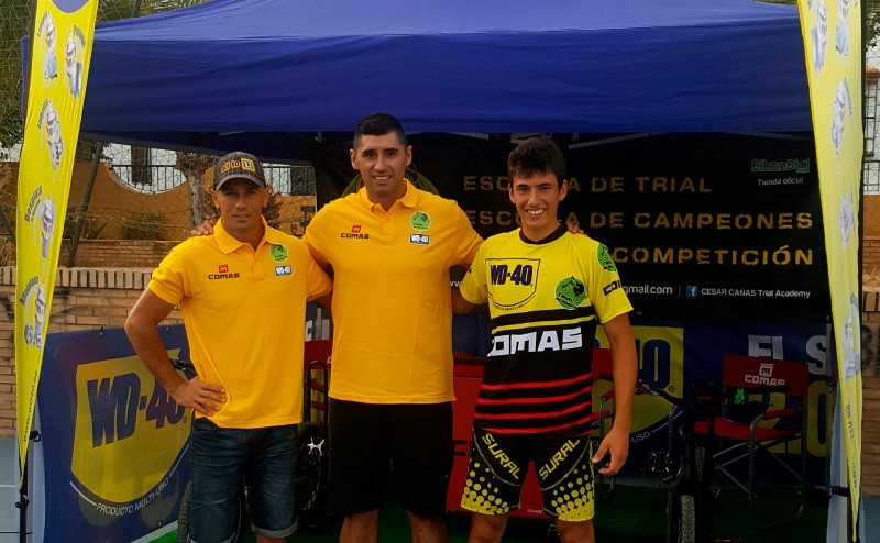 Presentado el Team Comas & WD40 con Dani Comas y Rafa Tibau