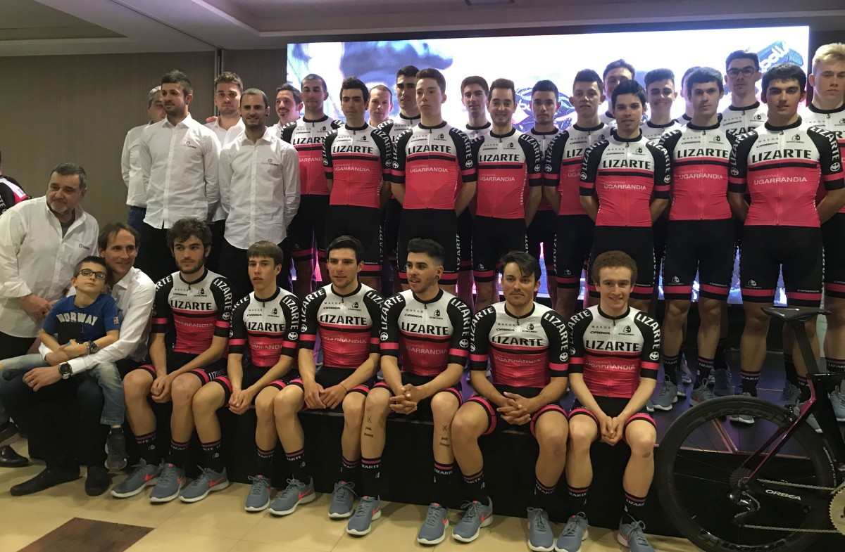 Presentado un equipo Lizarte que estará en el Tour de Bretaña