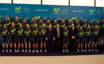 Presentado un Movistar Team 2016 que mira a lo más alto