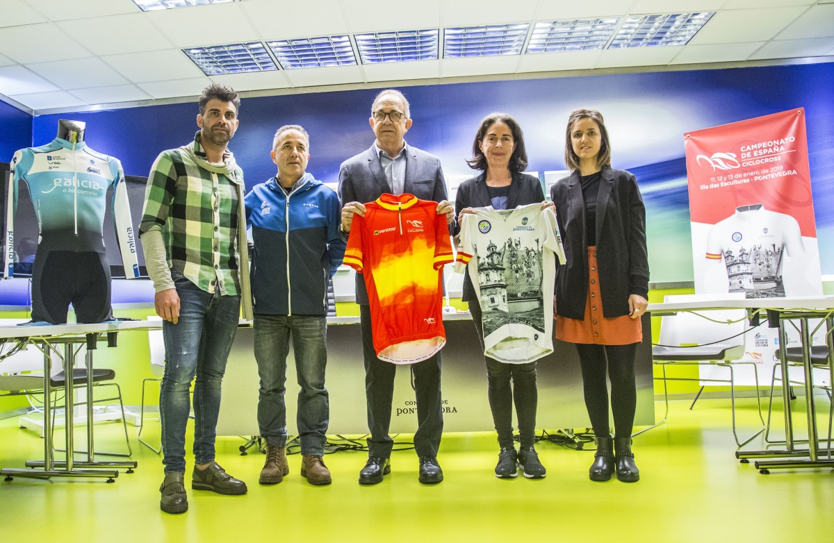 Presentados los campeonatos de España de ciclocross Pontevedra 2019