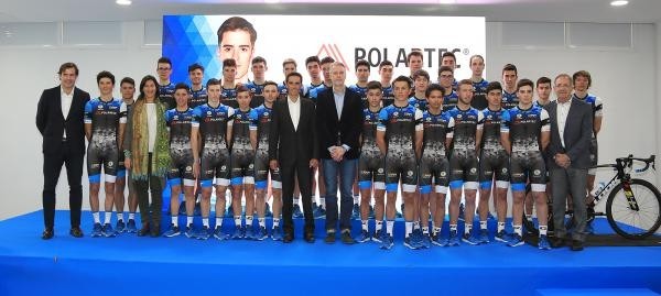 Presentados los equipos Polartec de la Fundación Contador