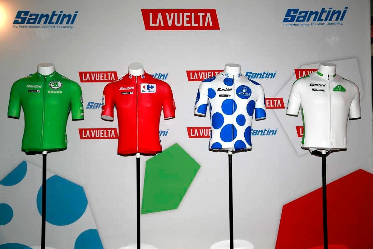 Presentados los maillots oficiales de La Vuelta 2019