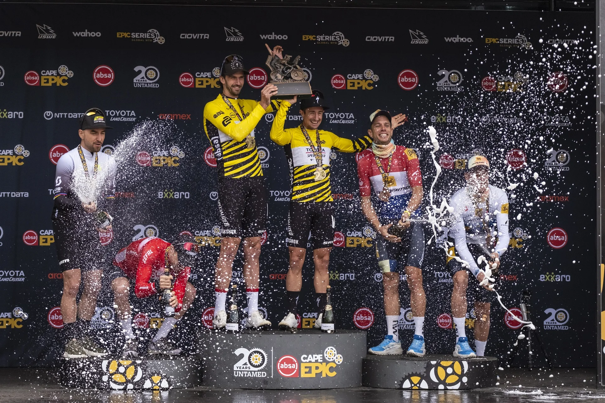 Presentamos la lista de los favoritos de la Absa Cape Epic 2025