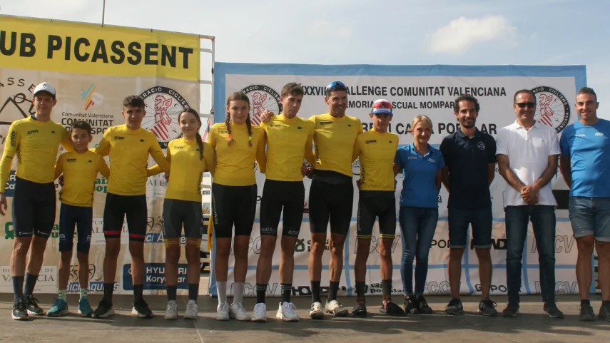 Primeros líderes de la XXXVIII Challenge Ciclocross de la Comunitat Valenciana