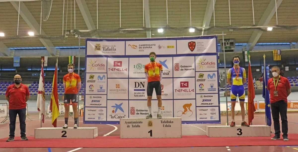 Primeros oros para Isasi, Calvo, Cañellas y Teruel en el campeonato de España de pista