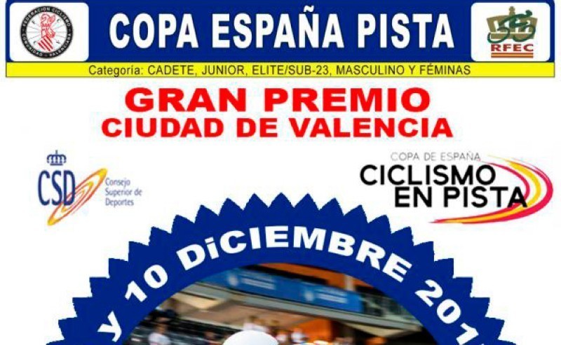 Programa de la Copa de España de pista de Valencia