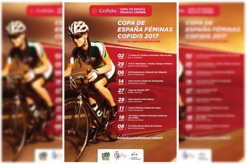 Programa doble para la Copa de España de féminas Cofidis