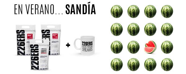 Prueba el nuevo sabor sandia de 226ers y llévate una taza