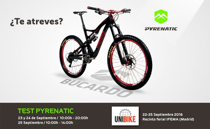 Prueba una Pyrenatic y ve gratis a Unibike