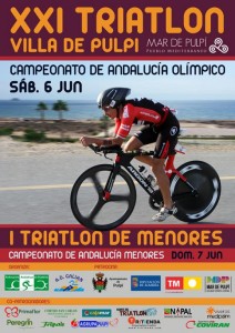 Pulpí acoge el Cto de Andalucía de Triatlón Olímpico