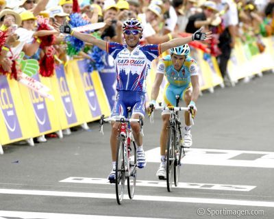 Tour de Francia: Purito Rodriguez cumple su promesa