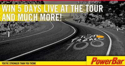 Último día para ganar un viaje al Tour de Francia con Powerbar