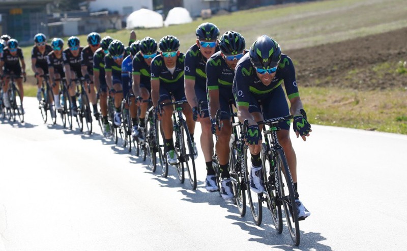 Quintana afianza su liderato en la Tirreno Adriático