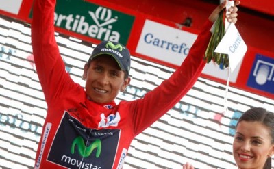 Quintana recoge el maillot de líder de La Vuelta