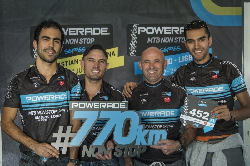 Quinto aniversario de la Powerade Non Stop Madrid-Lisboa con 750 participantes