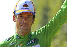 Oscar Freire termina el Tour vestido de verde