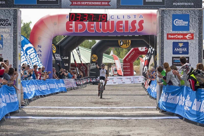 Ramón Sagués y Claudia Galicia ganan la QH MTB 2016