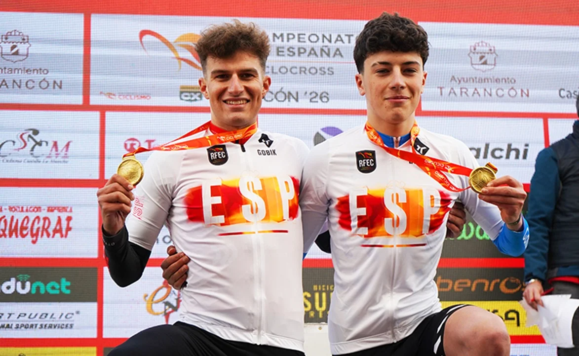 Raúl Mira, Pedro Cidrás y Jana Freixas se coronan en el Campeonato de España de Ciclocross de Tarancón