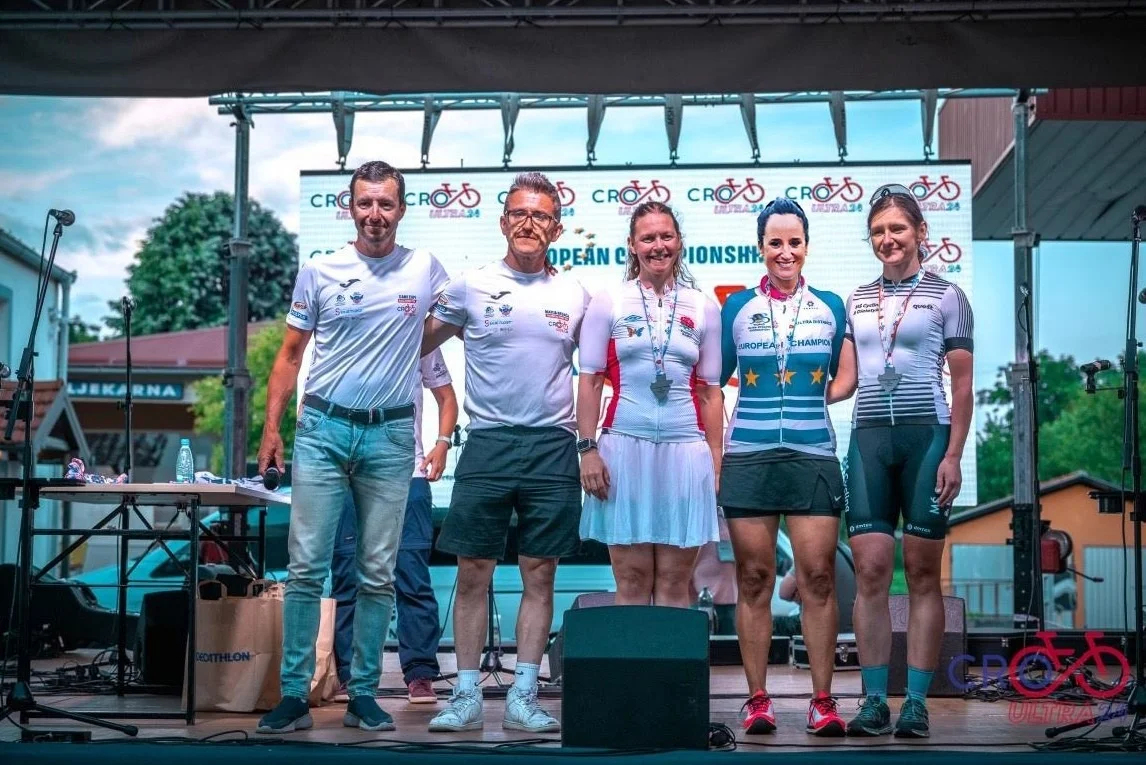 Récord y oro para Ziortza Villa en el Europeo de Ultraciclismo de 12 horas tras arrasar en Croacia