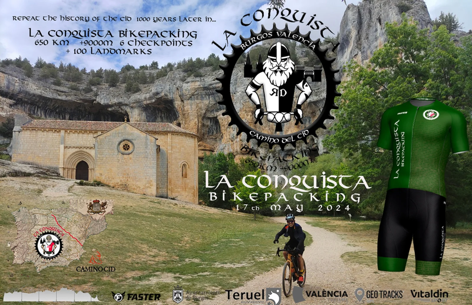 Recta final para la celebración de La Conquista Bikepacking 2024