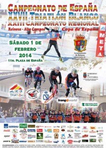 Reinosa acoge la segunda cita de la Copa de Triatlón de Invierno