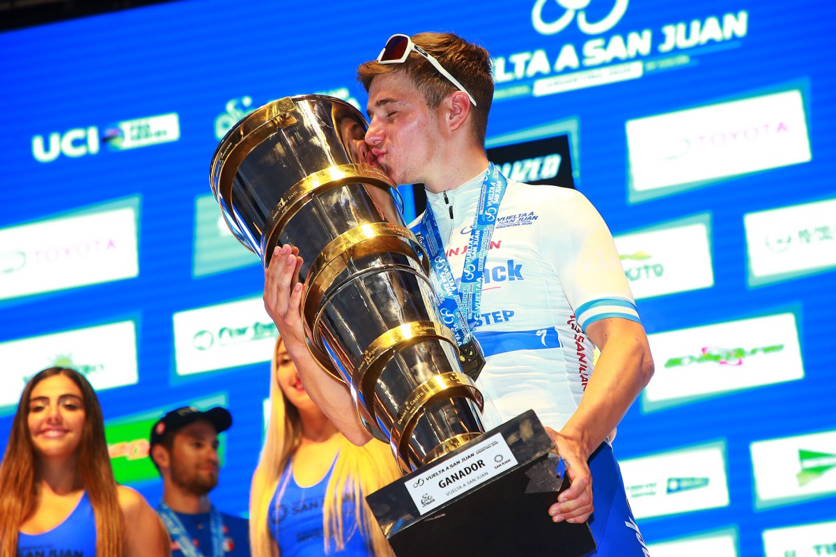 Remco Evenepoel conquista la Vuelta a San Juan con solo 20 años