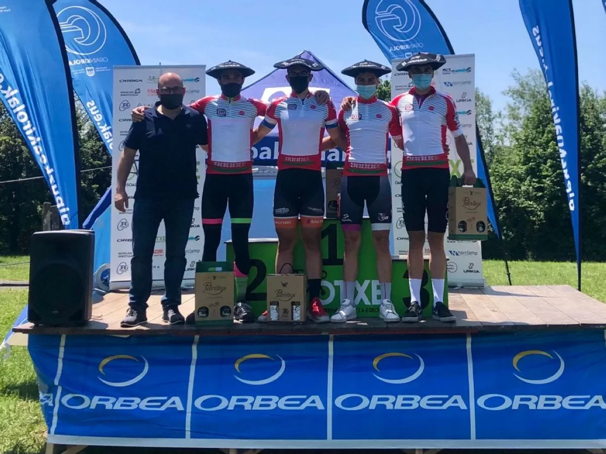 Renteria coronó a los campeones de Euskadi de MTB XCO