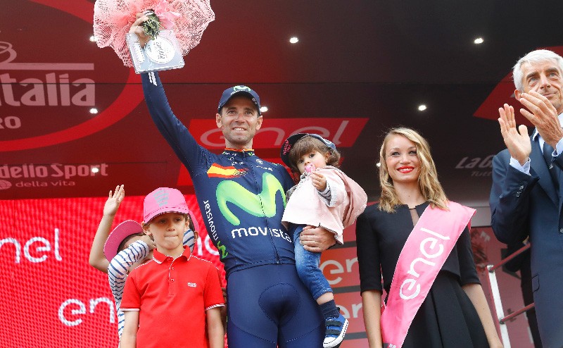 Reto superado para Valverde y Movistar Team en el Giro