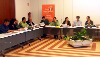 Reunión Operativo de Seguridad  Marcha Puertos Ribagorza