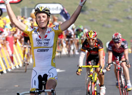 La cobra Ricco logra su primera victoria en el Tour