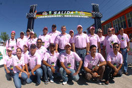 La Vuelta a Chihuahua se viste de rosa contra el cancer de mama