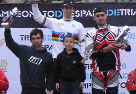 Benito Ros, primer líder del Campeonato de España de Trial