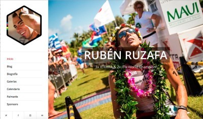 Rubén Ruzafa presenta su nueva web