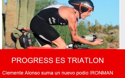 Ruedas Progress con los campeones del triatlon